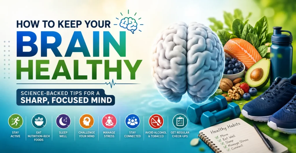 How to Keep Your Brain Healthy: Science-Backed Tips for a Sharp, Focused Mind